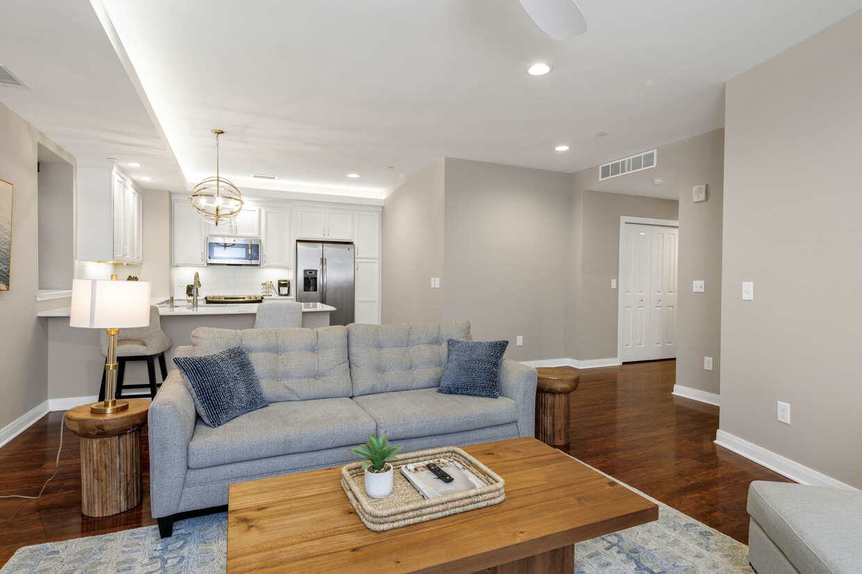 Floor Plan - 1 BED, 1 BATH FURNISHED