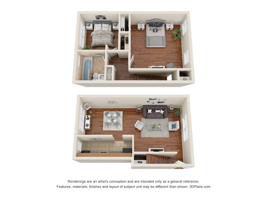 2 bedroom duplex - TWO BEDROOM DUPLEX