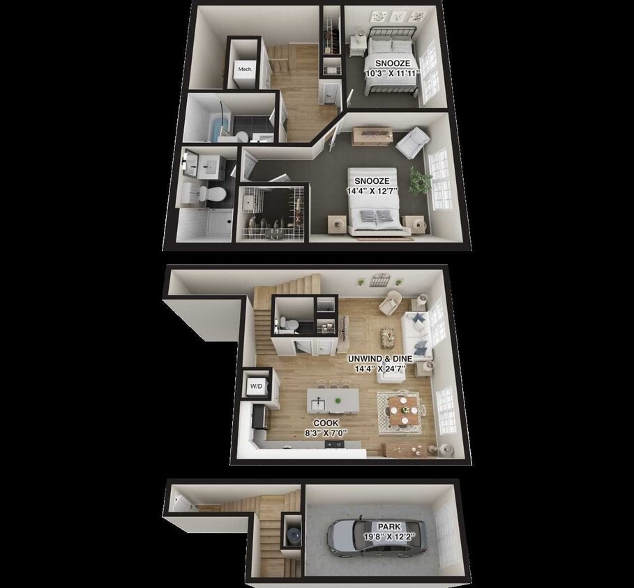 Raritan Model 2 bedroom/ 2.5 bathroom with garage - Raritan (Brand New Construction)