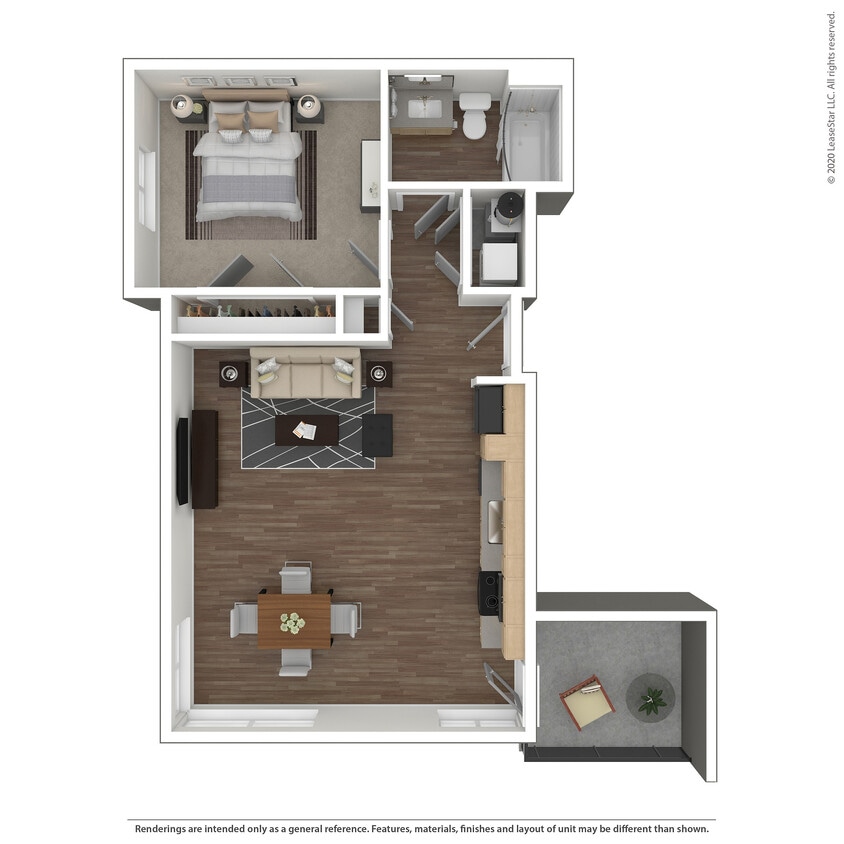 A4 3D Floor Plan - A4