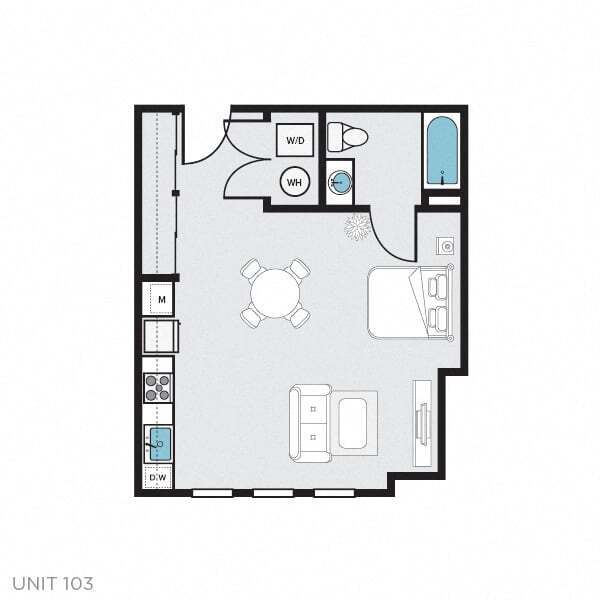 Floor Plan - Studio K