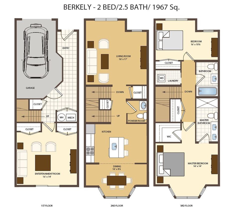 Floor Plan - Berkely
