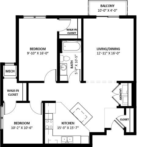 Floor Plan - Cobblestone 1