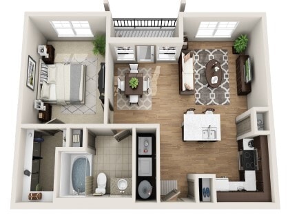 Floor Plan - Palm Quinn
