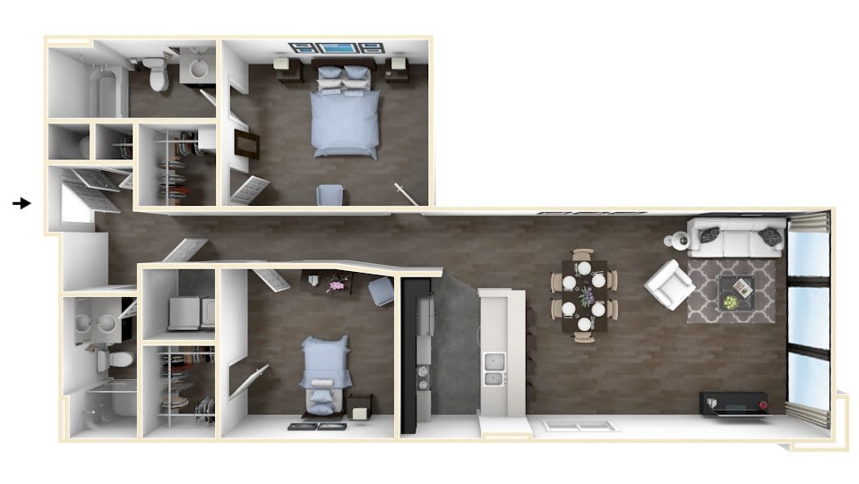 Floor Plan - The Riley