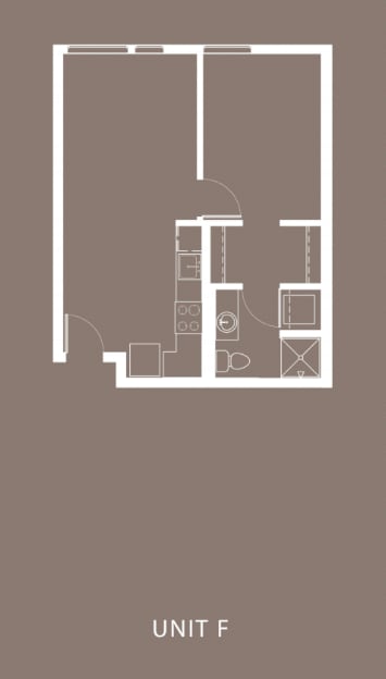 Floor Plan - 1 Bed A