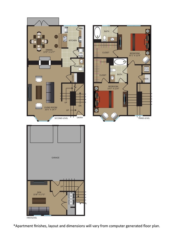 Floor Plan - B3T-Rhodes