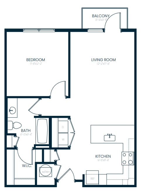 A1 - A1 - One Bedroom
