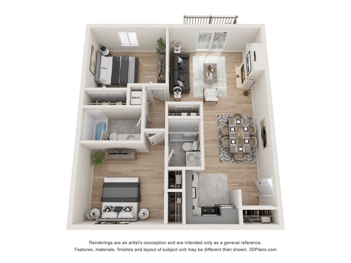 Realm - 2 Bed 2 Bath