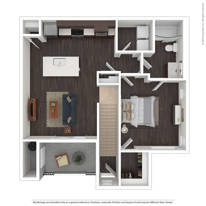 Floor Plan - 1x1A