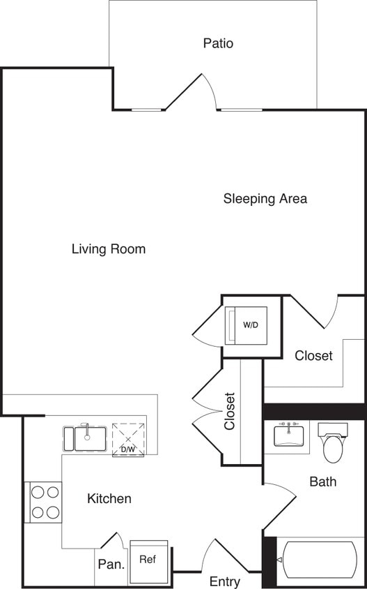 Floor Plan - Flat