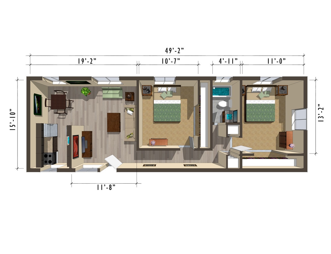 Floor Plan - Floor Plan B1