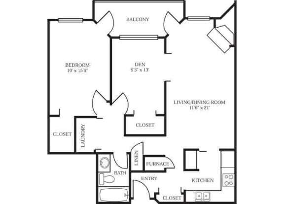 Floor Plan - Delano Renovated