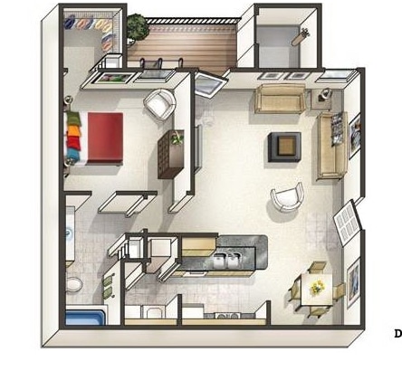 The Cambridge - Cambridge (Unfurnished)