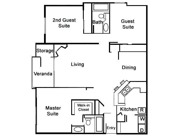 Floor Plan - Hawthorne