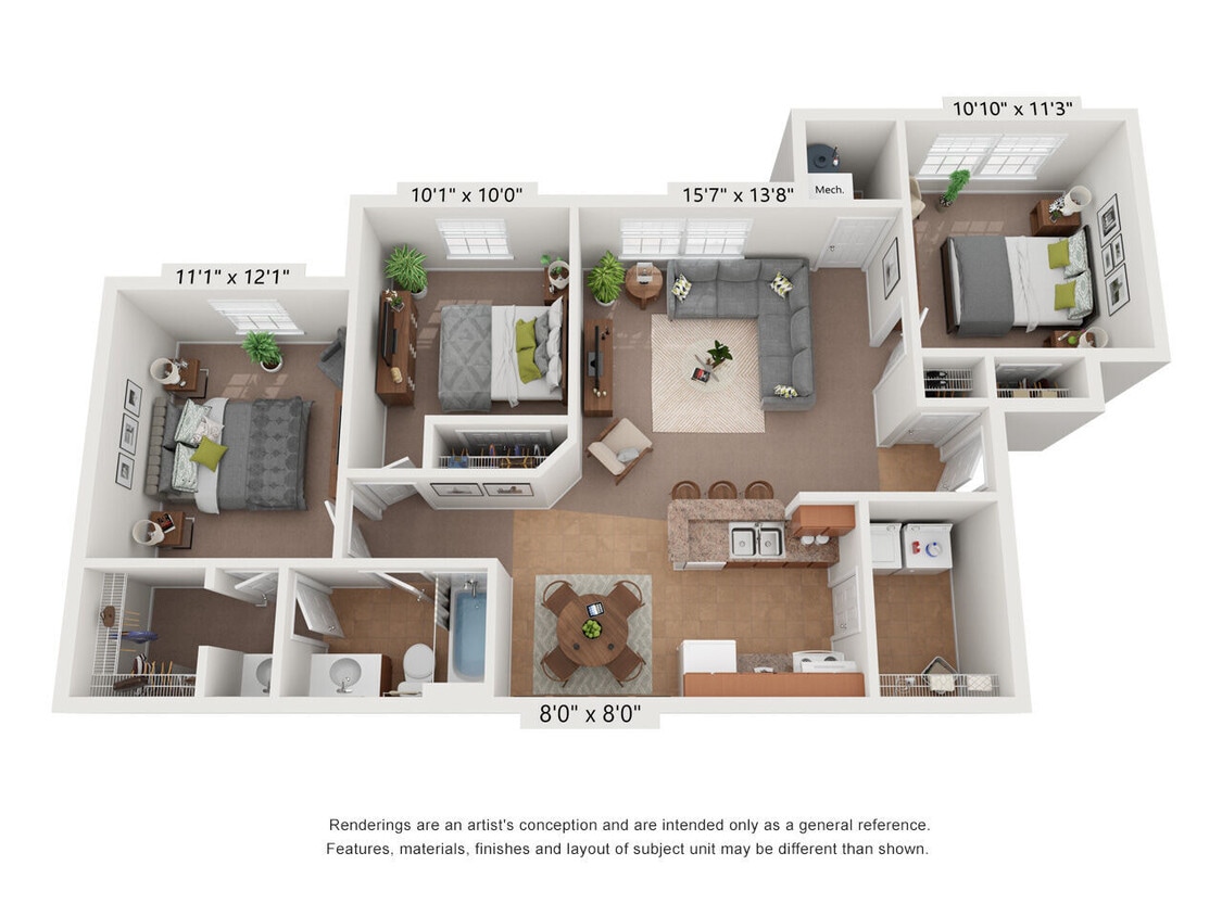 Floor Plan - Cypress *Newly Renovated