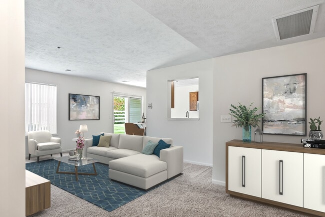 Main floor living room - Eagle's Nest Apartments