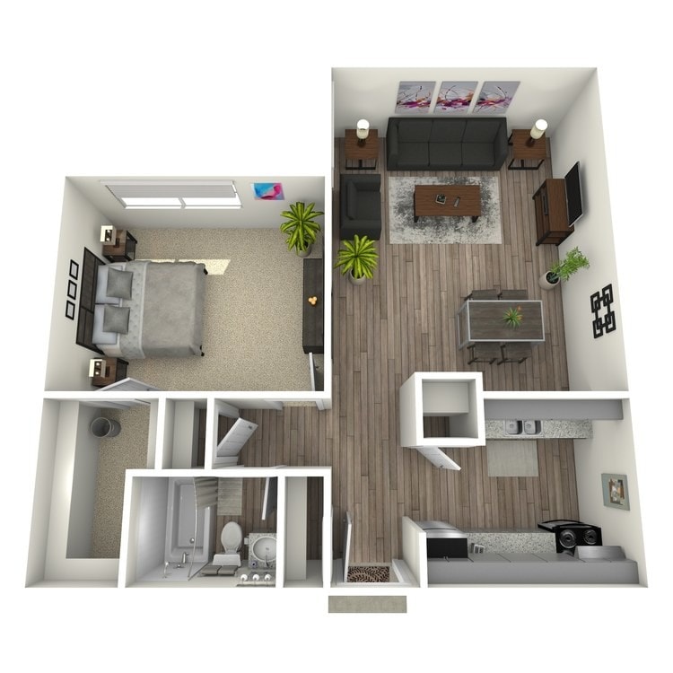Floor Plan - The Crystal