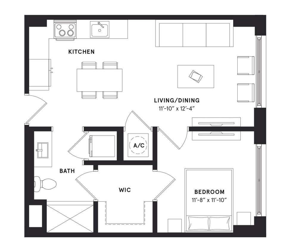 Floor Plan - E- West