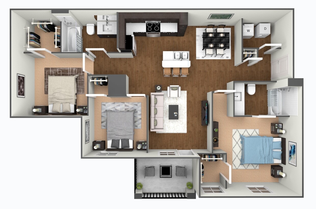 Floor Plan - Oak