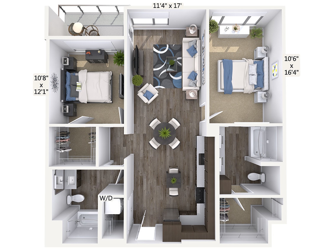 Floor Plan - B5-1098