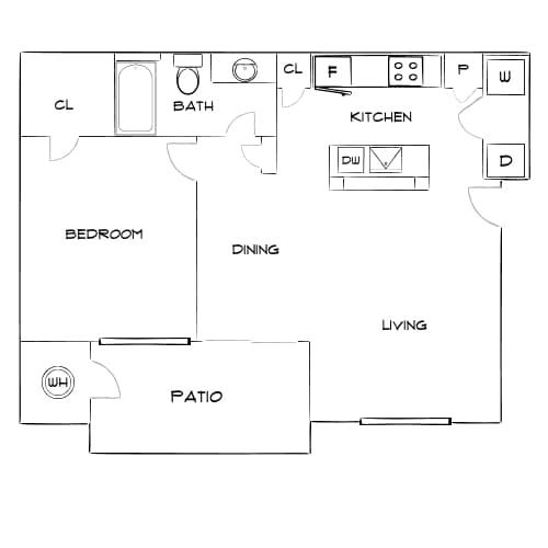 Floor Plan - Design 1B Premier