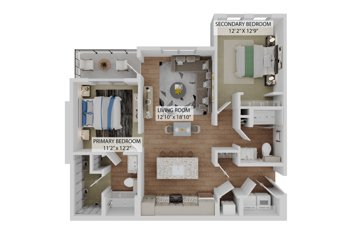 Floor Plan - The Luxe Plus
