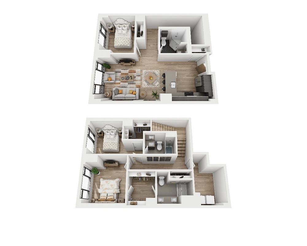 Floor Plan - Three Bedroom C3E