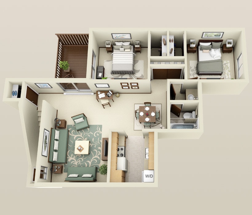 Floor Plan - Rosewood