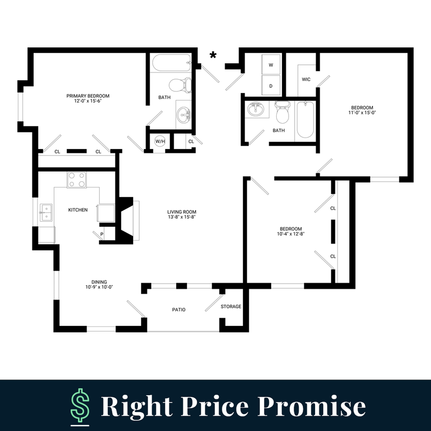 Floor Plan - Cypress