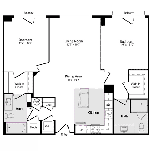 Floor Plan - C-1b