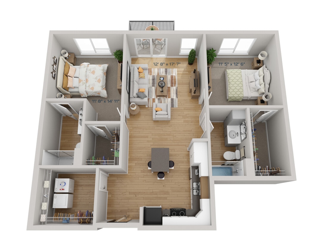 Floor Plan - Amber (2C)