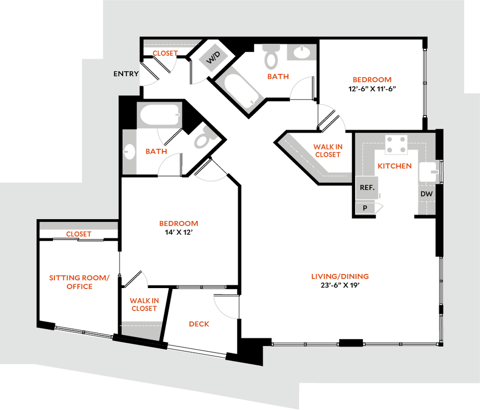 Floor Plan - Plan 2J