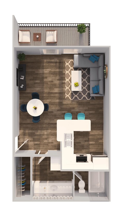 Floor Plan - Studio