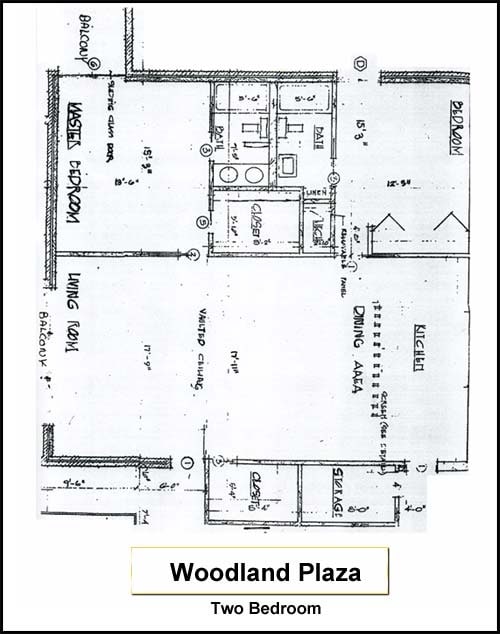 Floor Plan - Two bedroom