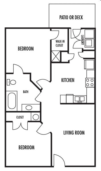 2BR/1BA - Sugar Maple
