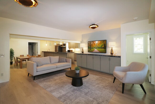 #204 - Kitchen / Living (virtually staged) - 8 Chapel Street Residences