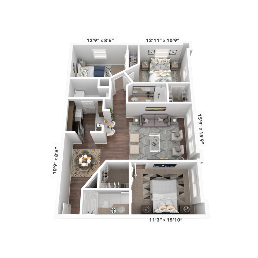 Floor Plan - Gulfstream