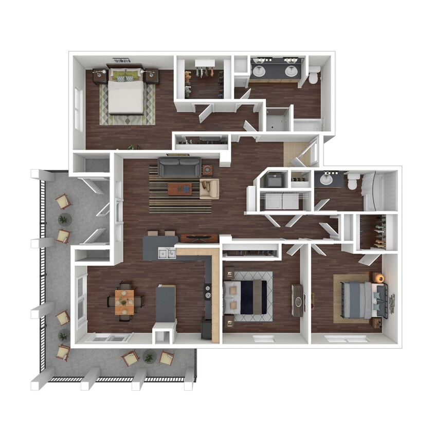 Floor Plan - 3A