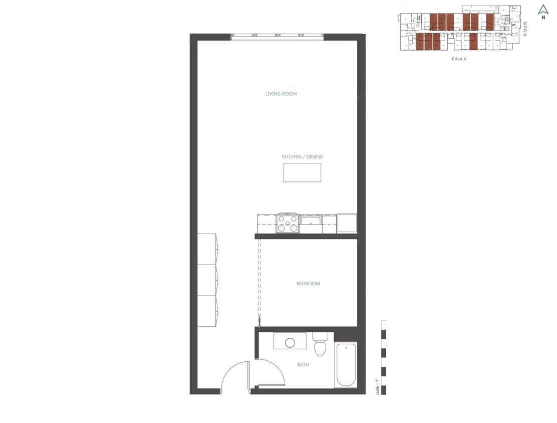 Floor Plan - Floor Plan H 0/1 - no balcony
