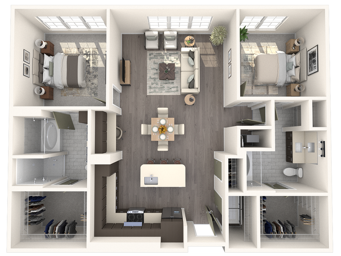 Canal 1535 Floor Plan B3.1 - B3.1