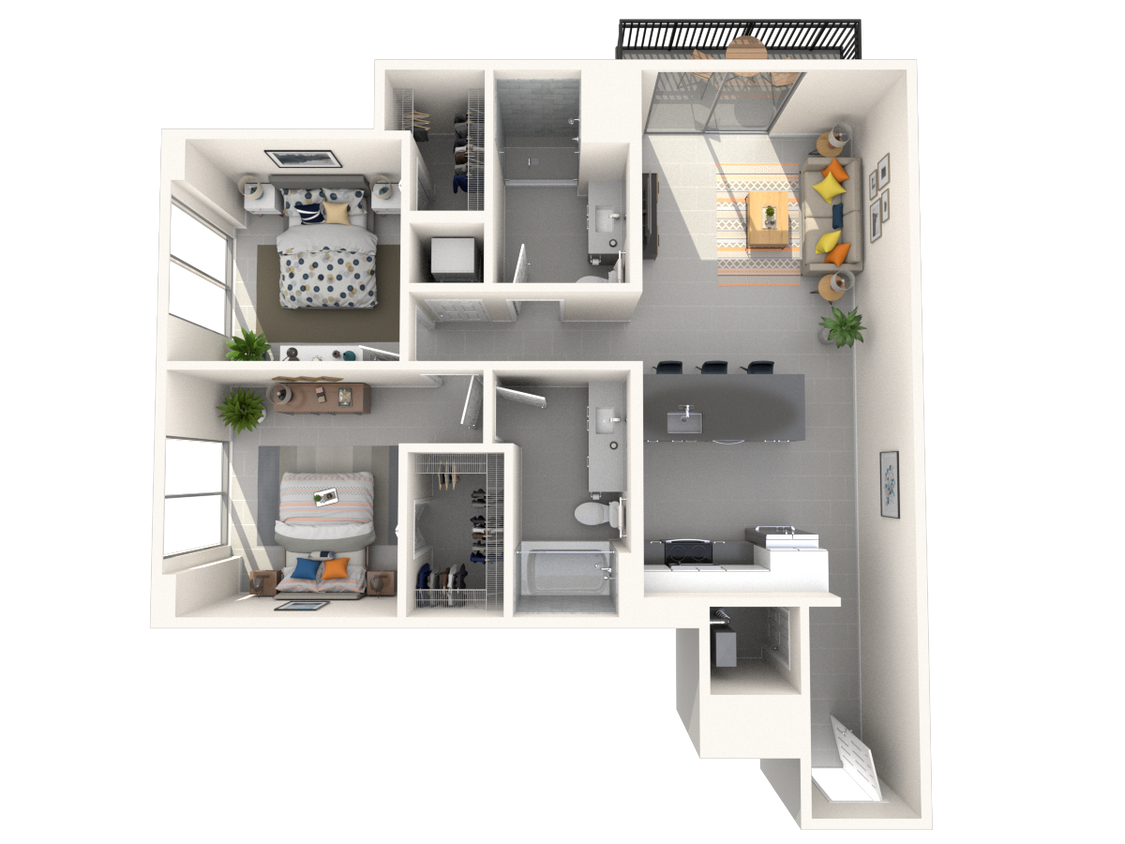 Floor Plan - BS2 - South Residence