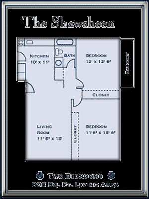 2 BR/ 1 BA - The Shawsheen w/ Double Balcony
