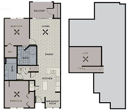 Floor Plan - B2 - The Rio