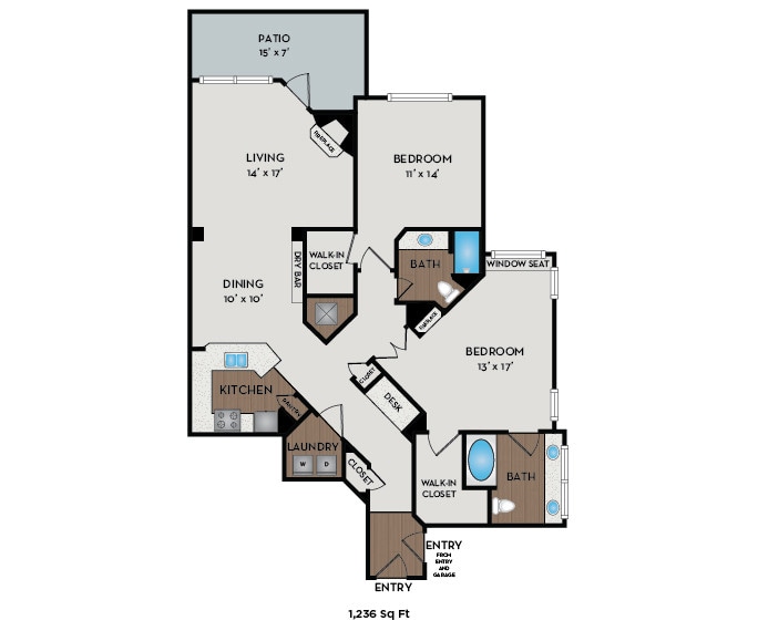 Floor Plan - Chariot/Chaise