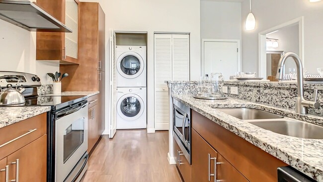 Enjoy the convenience of having your very own washer & dryer appliances - included in every home. - Preserve at Alafia