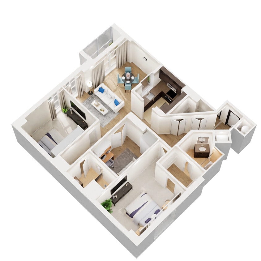 Floor Plan - B3A
