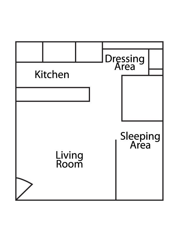 Studio - EFFICIENCY APARTMENTS 