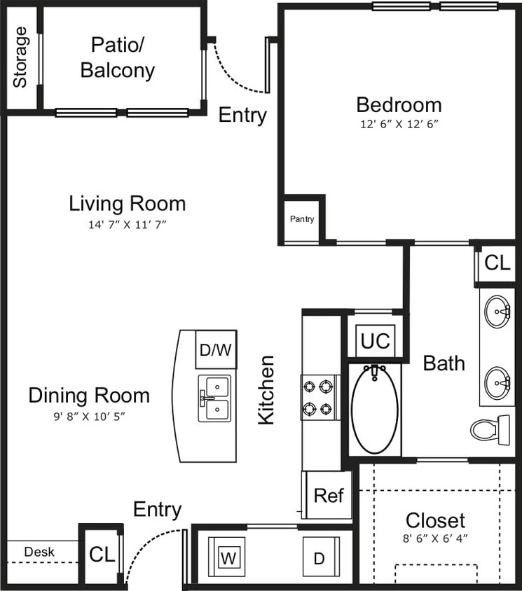 Floor Plan - Manhattan