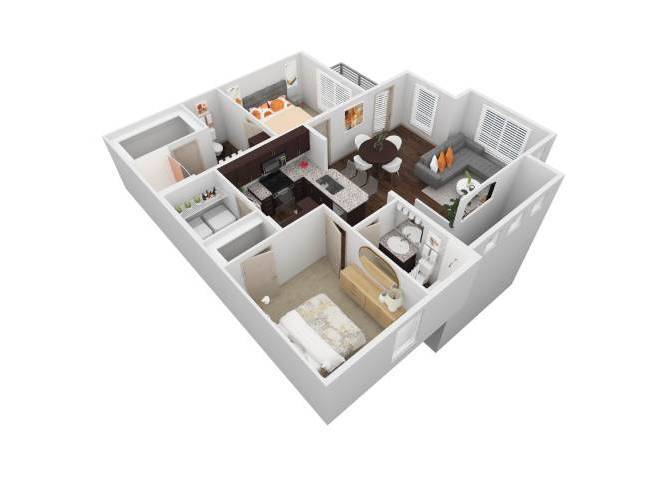 Floor Plan - VBH - 2X2A